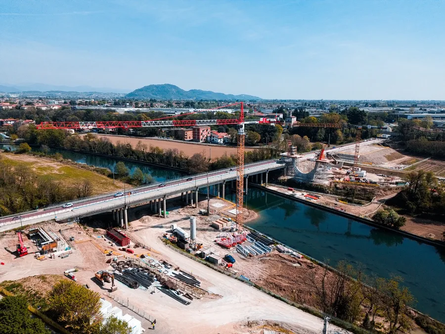 Ponte di Palazzolo sull'Oglio — dettaglio