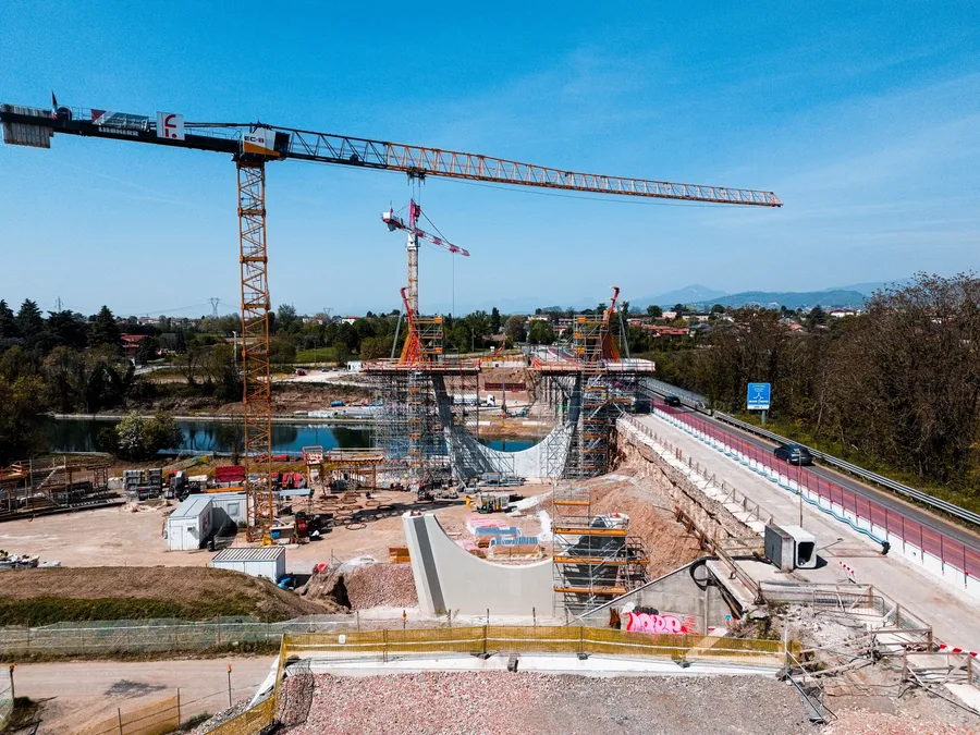 Ponte di Palazzolo sull'Oglio — dettaglio