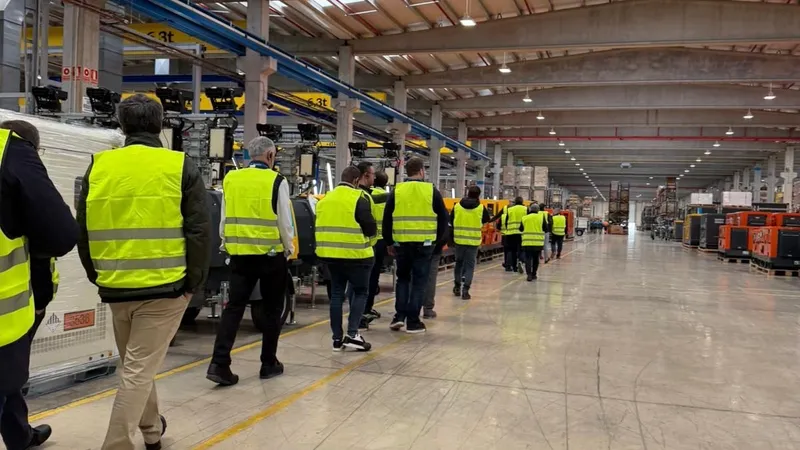 In visita all'Innovation Plant di Atlas Copco