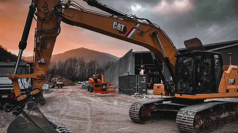 CAT Grade con 3D per escavatori