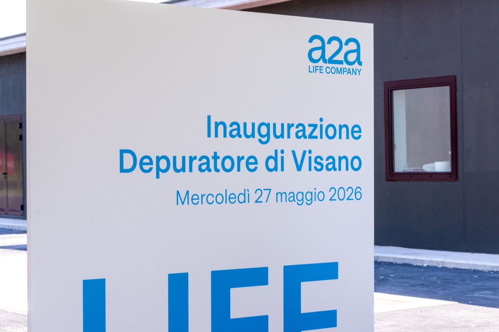 Inaugurato il nuovo depuratore di Visano